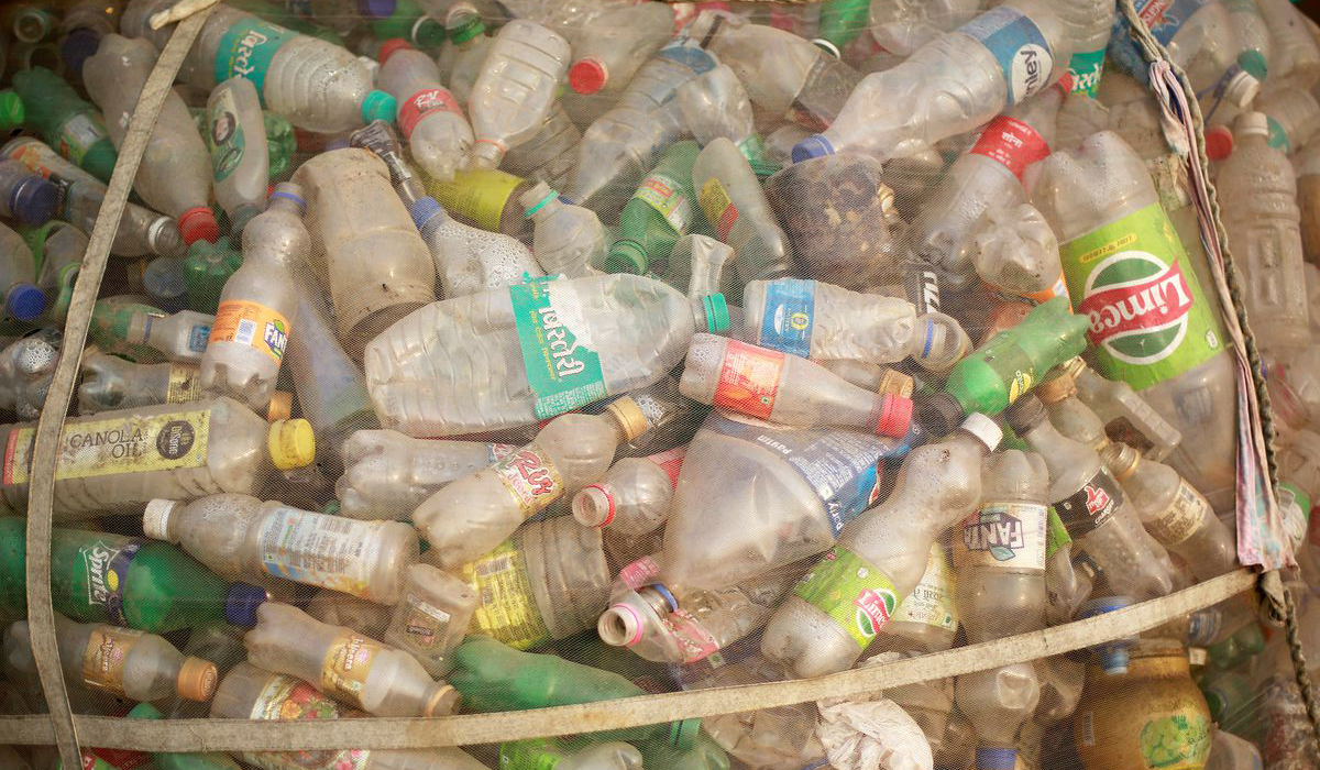 Plastic bottles